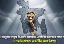 বিএনপি-জামায়াত-এনসিপির দখলদার শাসনে দেশের নিরাপত্তা অর্থনীতি আজ বিপন্ন