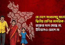 যে দেশে সংখ্যালঘু মানেই দ্বিতীয় শ্রেণির নাগরিক