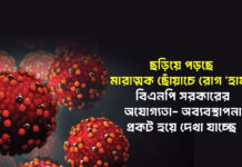 বিএনপি সরকারের অযোগ্যতা-অব্যবস্থাপনা প্রকট হচ্চে মারাত্মক ছোঁয়াচে রোগ ‘হাম’