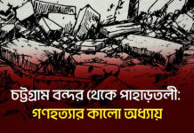 চট্টগ্রাম বন্দর থেকে পাহাড়তলী: গণহত্যার কালো অধ্যায়