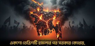 একশো তেত্রিশটি হামলার পর সরকার কোথায়, এই রাষ্ট্র কার, বিএনপি এর কি জবাব দেবে?
