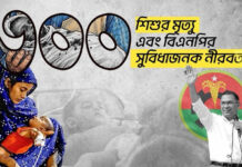 তিনশো শিশুর মৃত্যু এবং বিএনপির সুবিধাজনক নীরবতা
