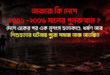 আবারো কি দেশে ২০০১ -২০০৬ সালের পুনরুত্থান?