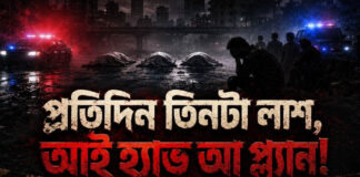প্রতিদিন তিনটা লাশ, আই হ্যাভ আ প্ল্যান!