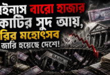 মাইনাস বারো হাজার কোটির সুদ আয়, চুরির মহোৎসব জারি হয়েছে দেশে!