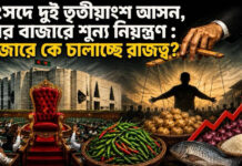 সংসদে দুই তৃতীয়াংশ আসন, আর বাজারে শূন্য নিয়ন্ত্রণ : বাজারে কে চালাচ্ছে রাজত্ব?