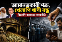 আমানতকারী শত্রু, খেলাপি ঋণী বন্ধু : বিএনপি-জামাতের ব্যাংকনীতি
