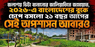 বগুড়ায় সরকারি পুকুর জালিয়াতি ও জামায়াতের ঐতিহ্যগত অপকর্ম
