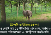 ১৩৪ কোটি টাকা লোপাট, উটপাখি প্রকল্প পরিচালকের শেষ সম্বল ১৮ স্বজনের চাকরি