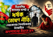 বিএনপির ক্ষমতার দাপট ও ধর্ষক তোষণ নীতি