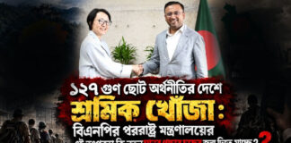 বিএনপির পররাষ্ট্র মন্ত্রণালয়ের এই তৎপরতা কি নতুন মাবন পাচার চক্রের জন্ম দিতে যাচ্ছে?