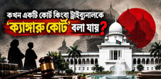 কখন একটি কোর্ট কিংবা ট্রাইব্যুনালকে ‘ক্যাঙ্গারু কোর্ট’ বলা যায়?